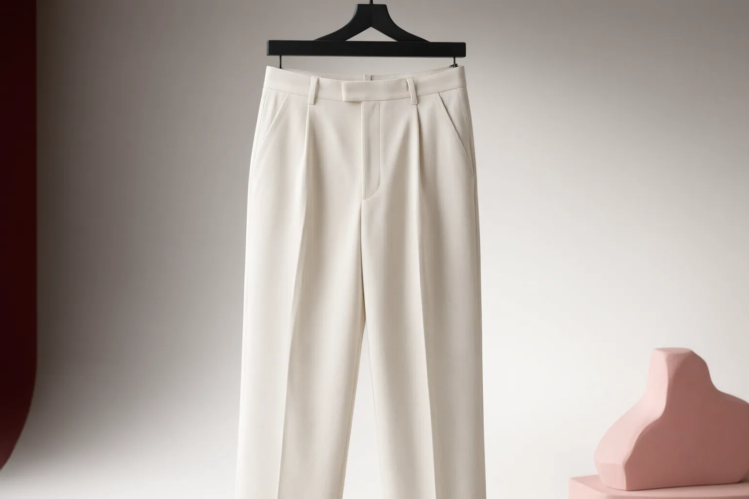 Original editorial hero image for How to Assess Pleated Trousers for Pulling, Pocket Flare, Rise, and Drape