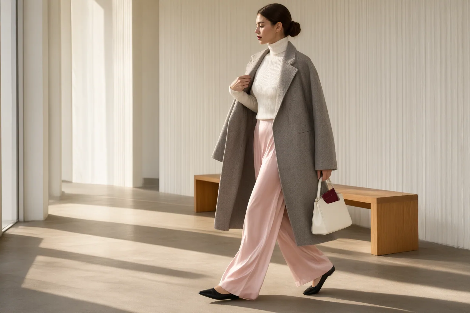 Editorial scene showing practical next steps for How to Build a Polished Monochrome Outfit With Texture, Proportion, and Tonal Contrast