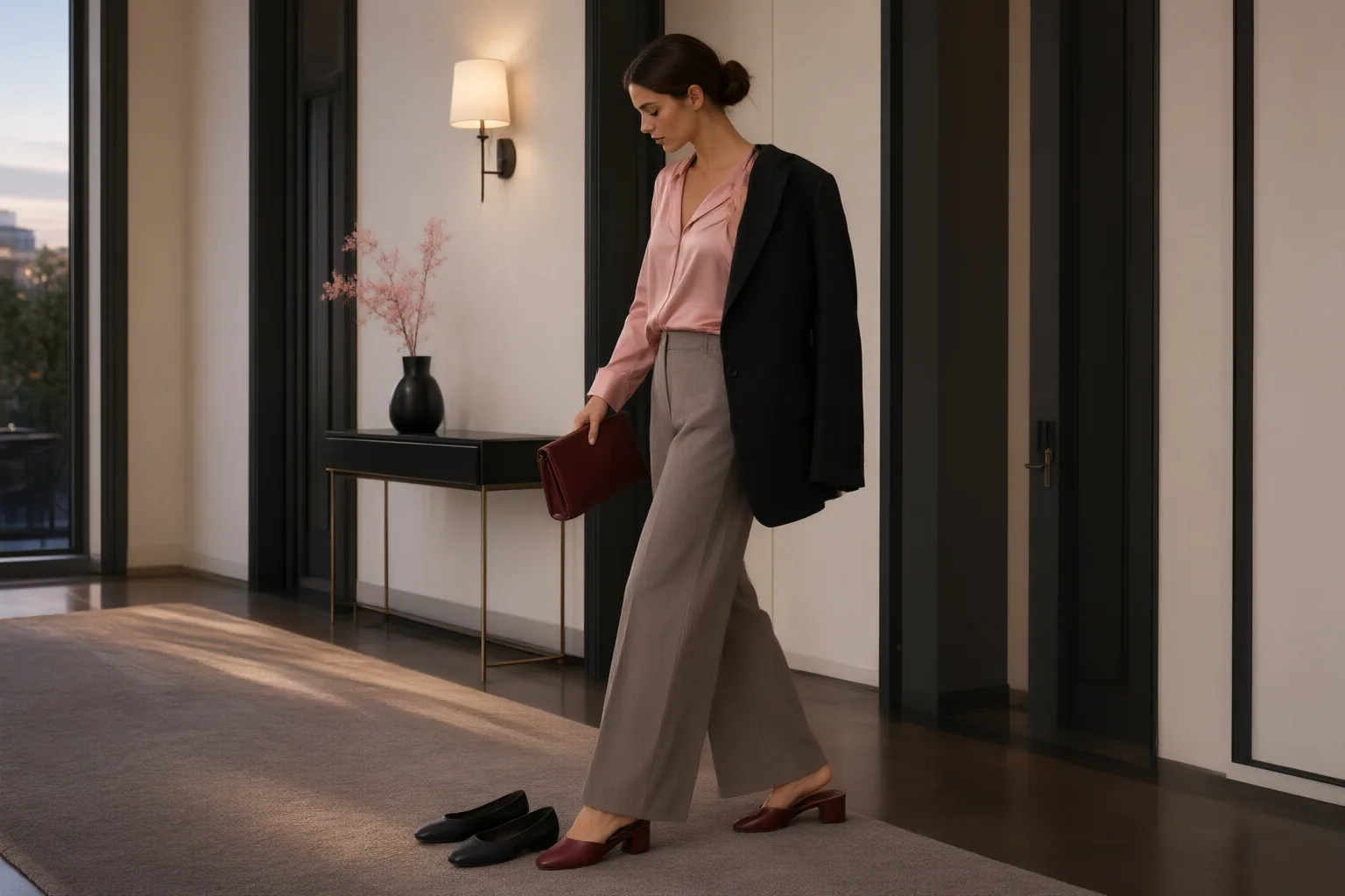 Editorial scene showing practical next steps for How to Build an Office-to-Dinner Outfit with One Simple Swap
