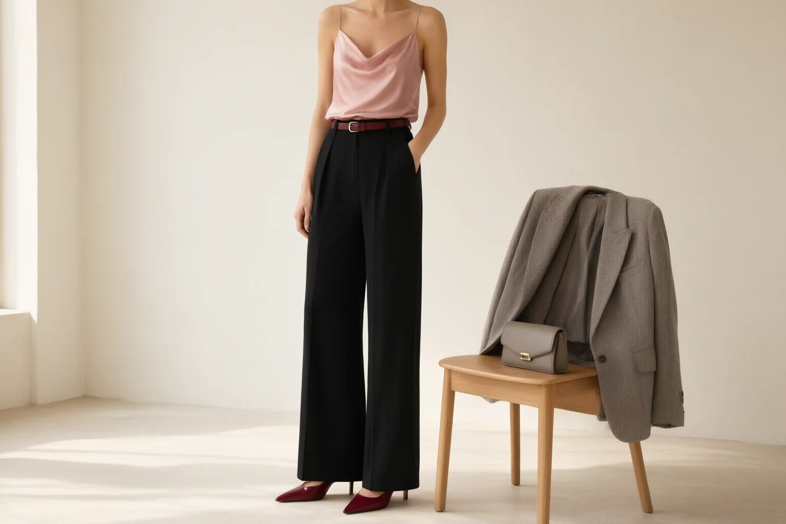 Original editorial hero image for How to Build an Office-to-Dinner Outfit with One Simple Swap