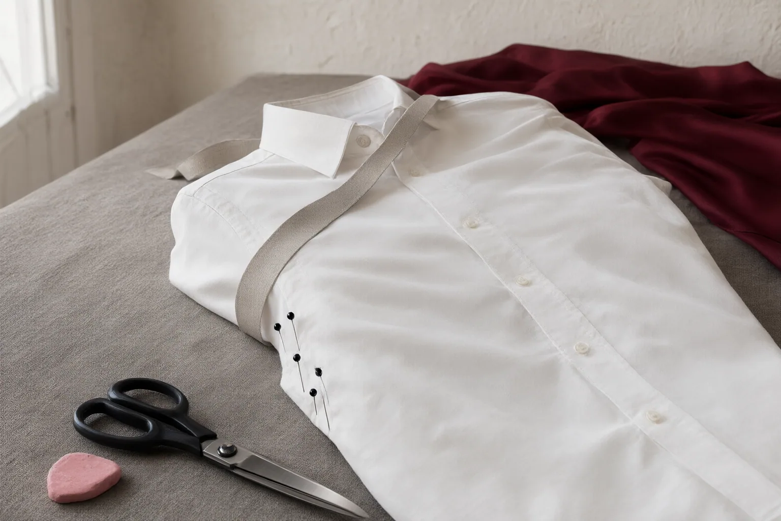 Editorial detail illustrating evidence and decision criteria for How to Choose a Button-Down Shirt That Fits the Shoulders, Bust, and Hips Without Gaping