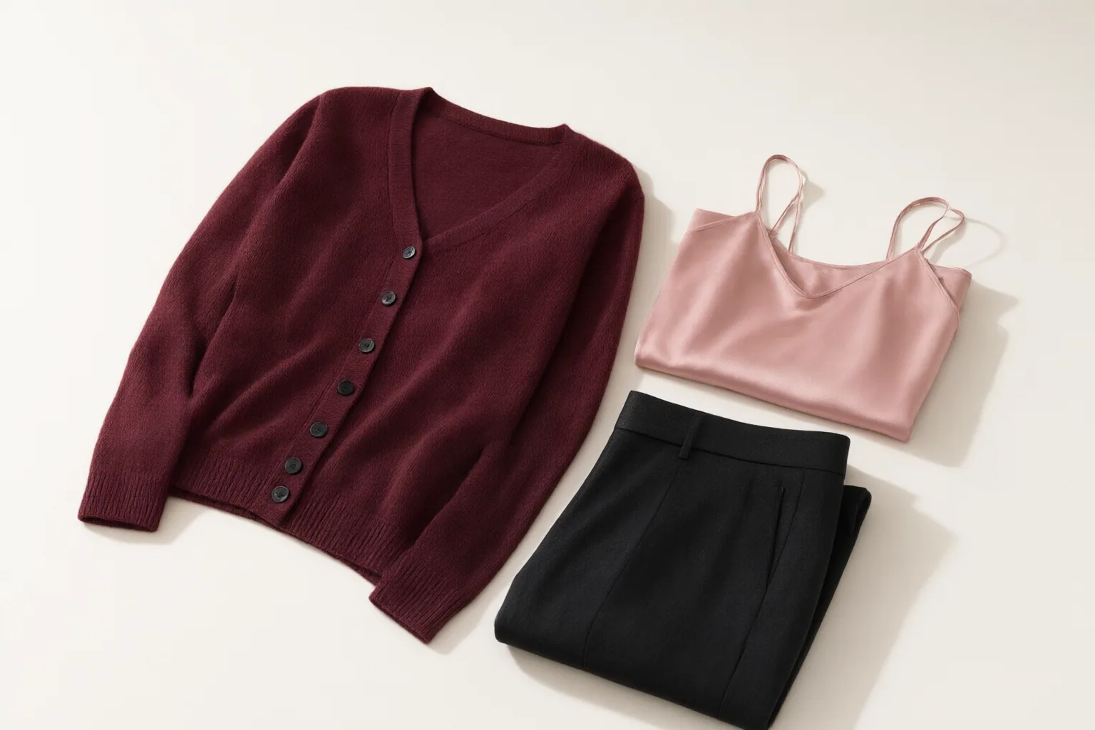 Original editorial hero image for How to Choose a Button-Front Cardigan for Flattering Proportions and Easy Layering