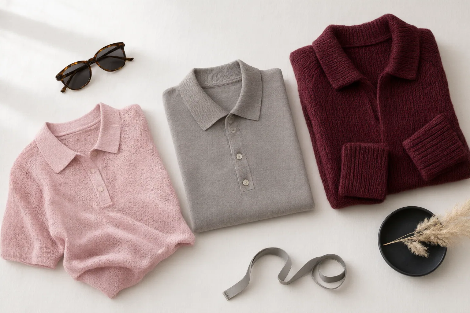 Original editorial hero image for How to Choose a Polo Knit: Fabric Weight, Neckline, Layering, and Outfit Versatility
