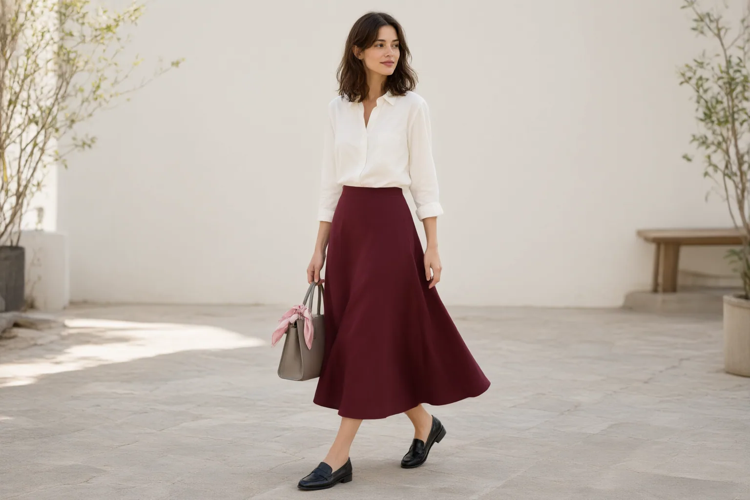 Original editorial hero image for How to Choose a Skirt Length and Silhouette for Your Height, Shoes, and Daily Routine