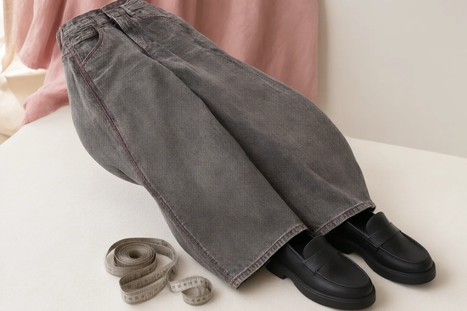 Editorial detail illustrating evidence and decision criteria for How to Choose Barrel-Leg Jeans for Hip Fit, Leg Volume, Hem Length, and Shoes