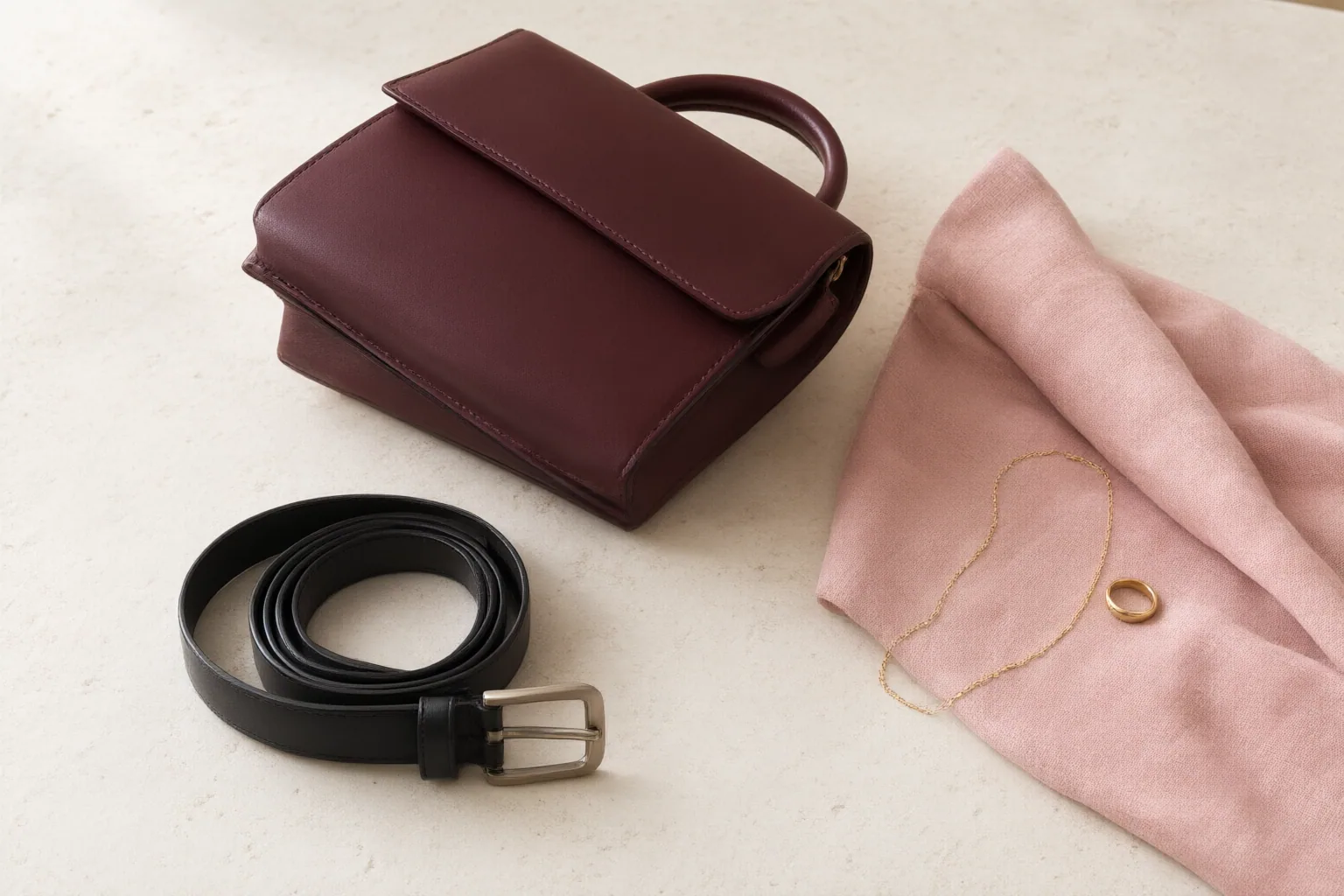 Original editorial hero image for How to Choose Everyday Accessories: Using Bags, Belts, and Jewelry to Shape an Outfit
