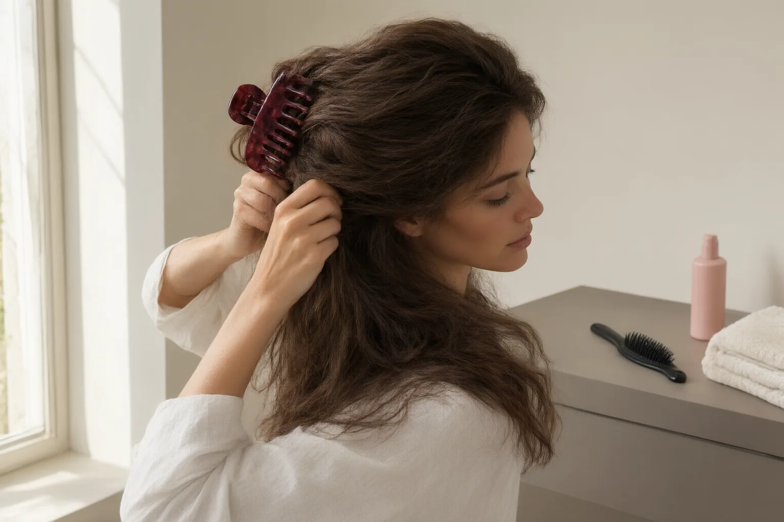 Editorial scene showing practical next steps for How to Choose Hair Clips for Grip, Comfort, Hair Thickness, and Less Breakage