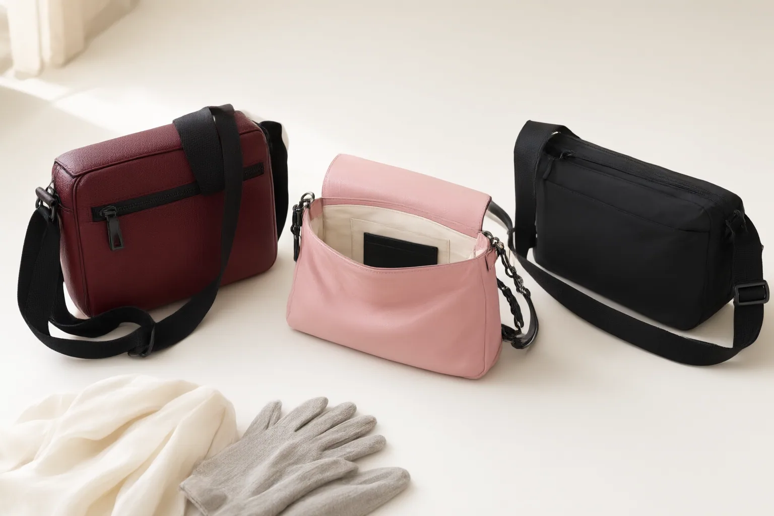 Original editorial hero image for How to Compare Crossbody Bags for Capacity, Strap Fit, Security, and Hands-Free Comfort