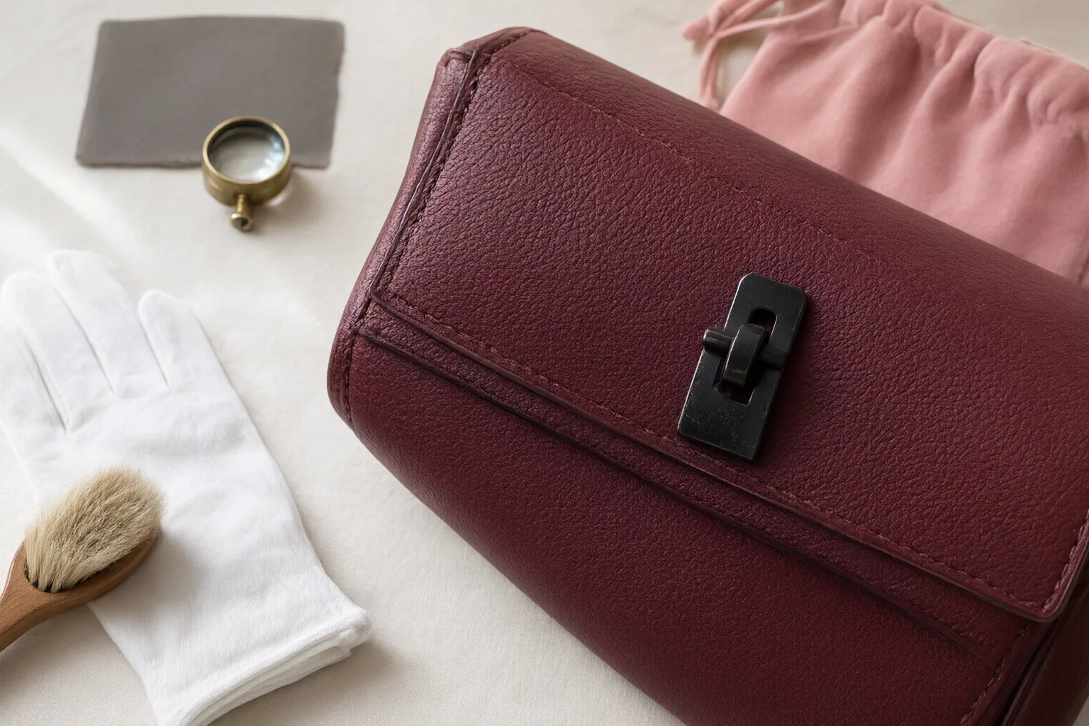 Editorial detail illustrating evidence and decision criteria for How to Evaluate a Secondhand Designer Bag Before You Buy