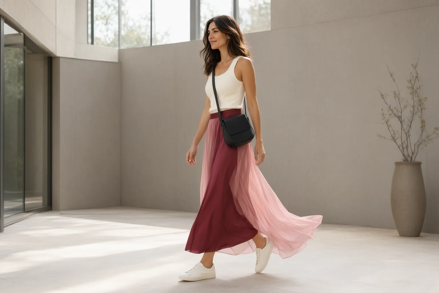 Editorial scene showing practical next steps for How to Style a Sheer Skirt for Daytime With Coverage and Easy Movement