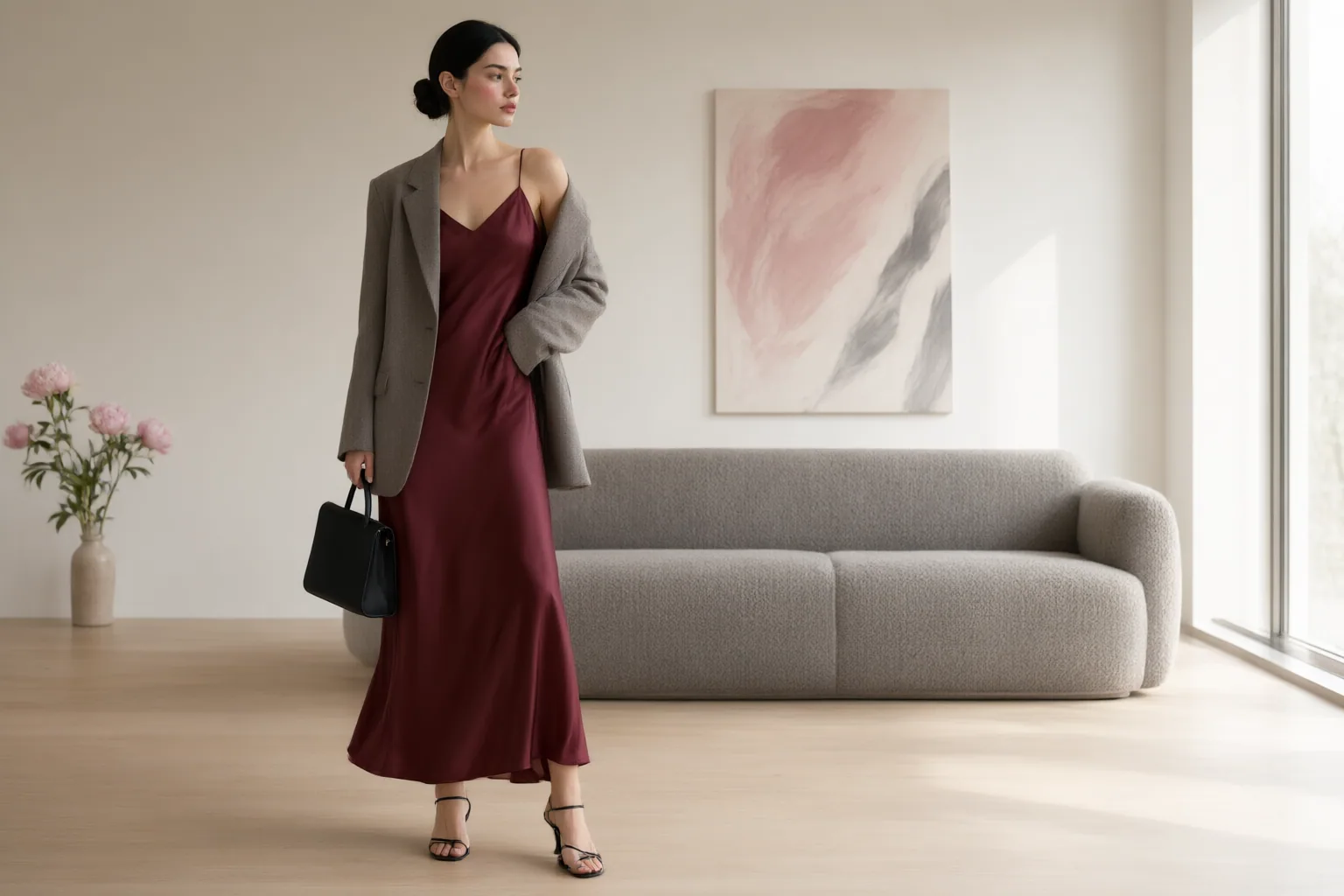 Original editorial hero image for How to Style a Slip Dress for the Office, Dinner, and Casual Weekends