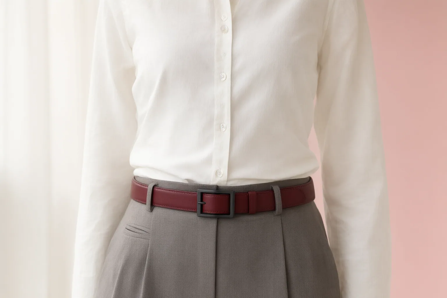 Original editorial hero image for What Makes a Button-Front Shirt Easy to Tuck Without Bunching, Pulling, or Coming Loose?