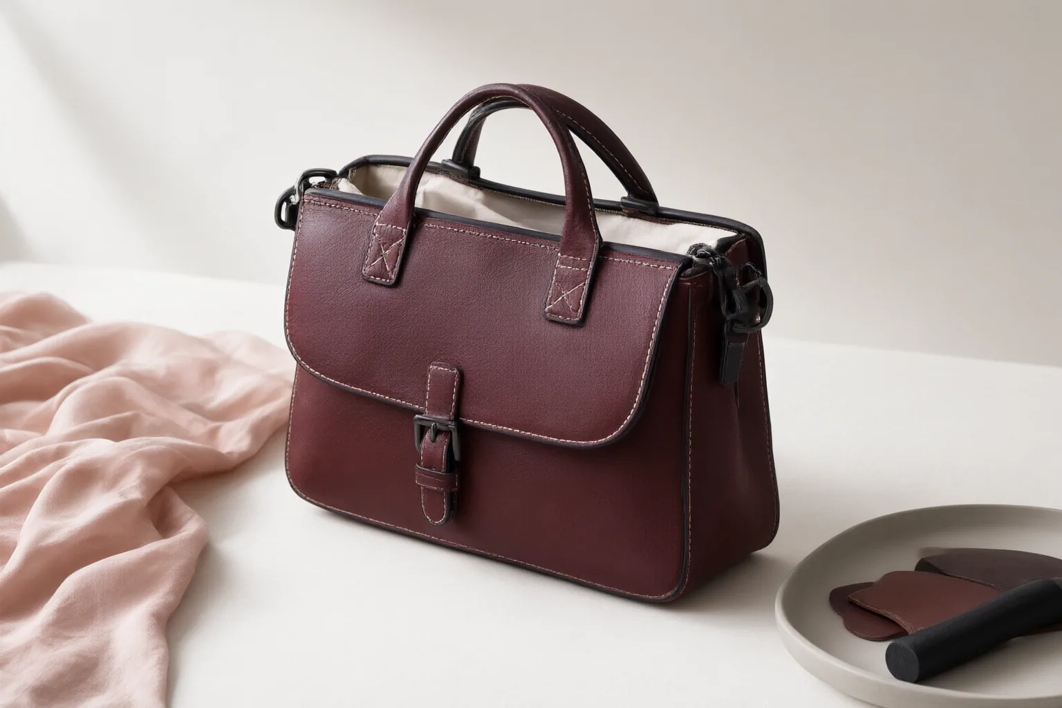 Original editorial hero image for What to Inspect Before Buying a Leather Bag for Daily Use