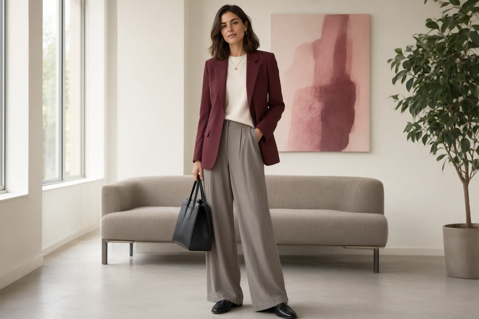 Original editorial hero image for Casual Work Outfits for Women: Practical Formulas for Everyday Office Dressing