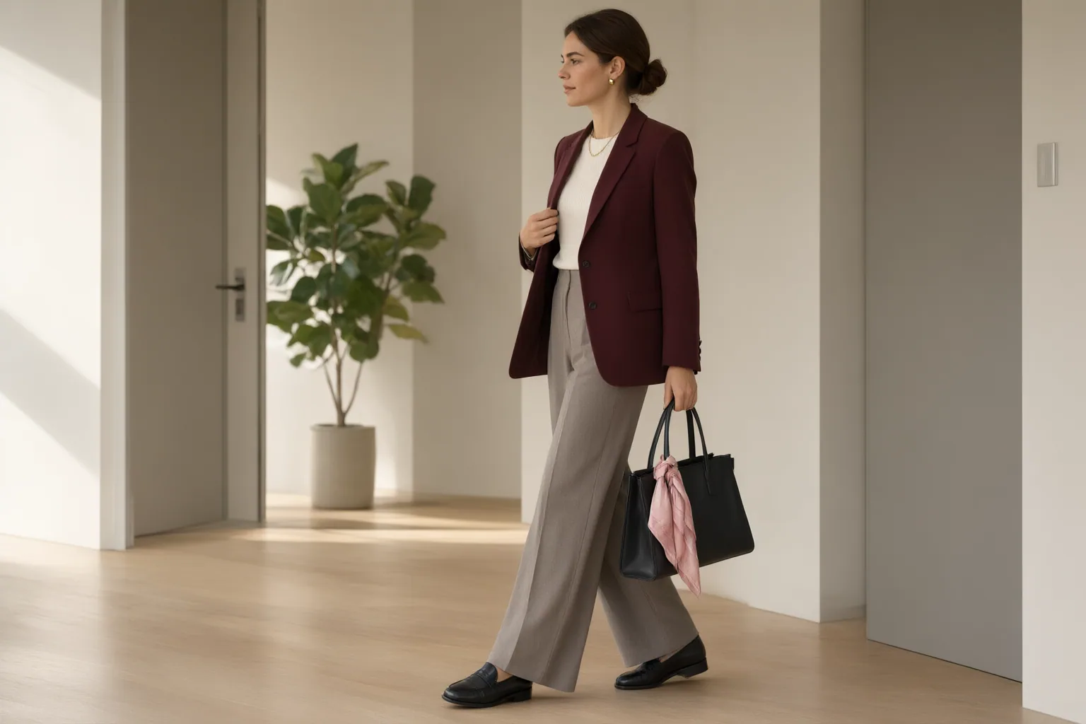 Editorial scene showing practical next steps for Casual Work Outfits for Women: Practical Formulas for Everyday Office Dressing