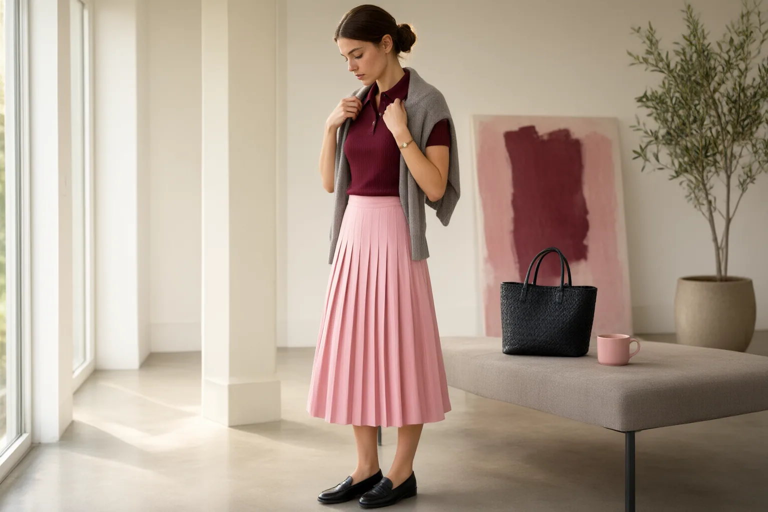 Editorial scene showing practical next steps for How to Adapt Taylor Swift-Inspired Preppy Outfits for Summer, Casual Offices, and Weekends