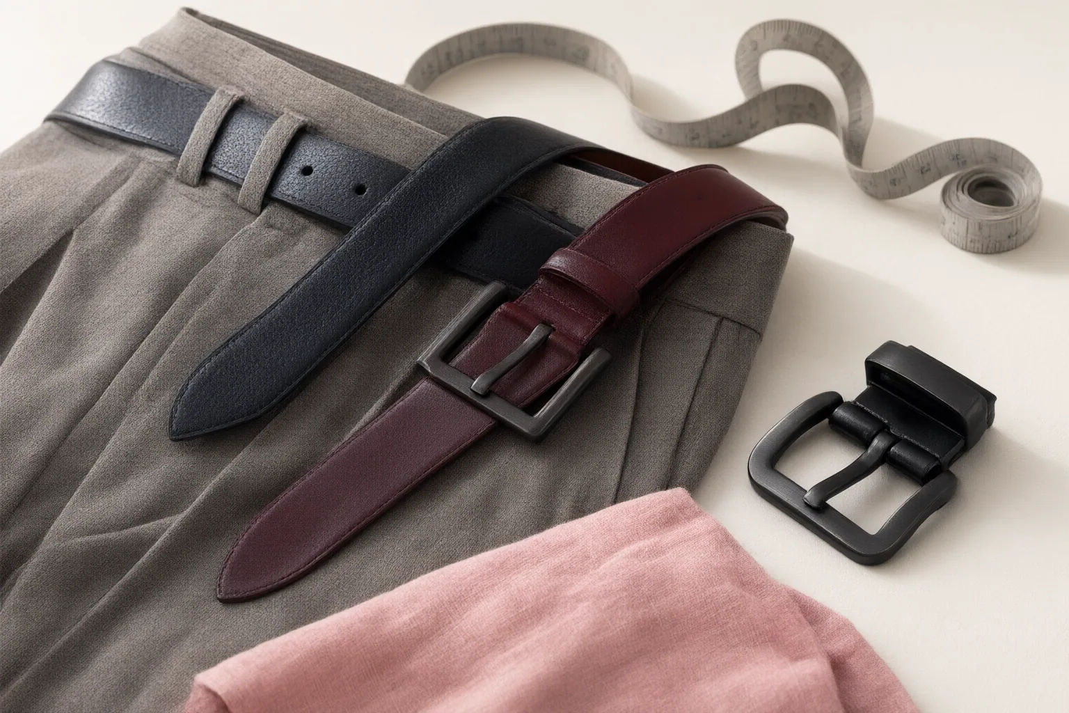 Editorial detail illustrating evidence and decision criteria for How to Compare Buckle Weight, Belt Fit, Hole Range, and Trouser-Loop Compatibility