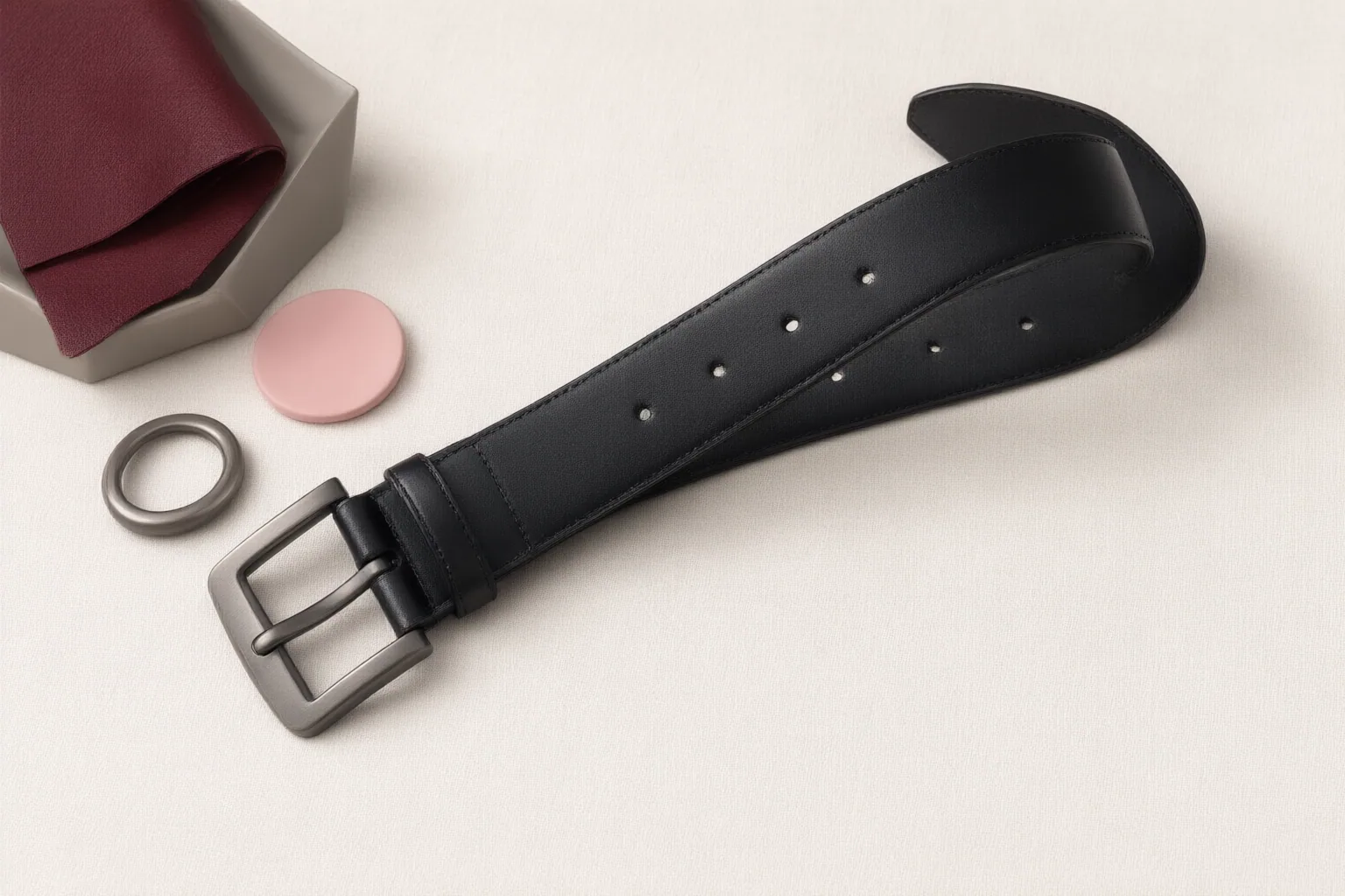 Original editorial hero image for How to Compare Buckle Weight, Belt Fit, Hole Range, and Trouser-Loop Compatibility