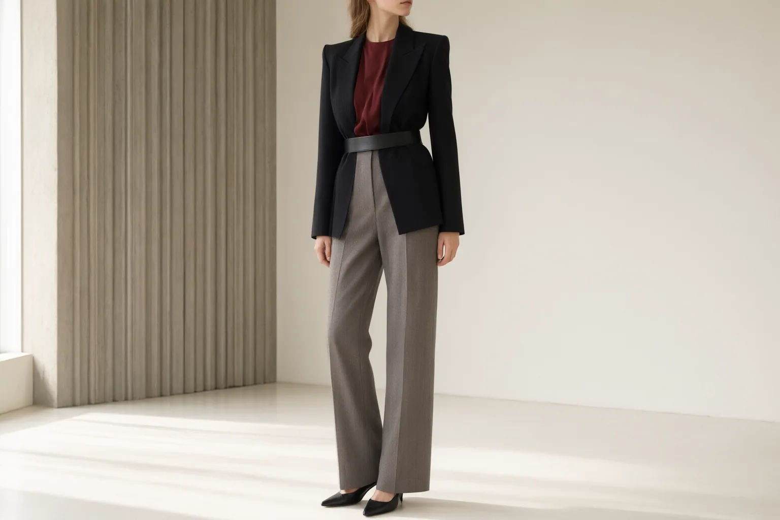 Original editorial hero image for How to Make Zendaya-Inspired Sculptural Tailoring Work for a Petite Office Wardrobe